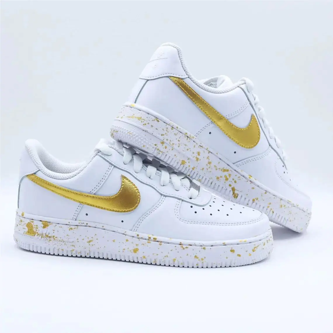 Nike shoes - Nike Air Force 1 - Air Force - CW2288-111 - Gold 23