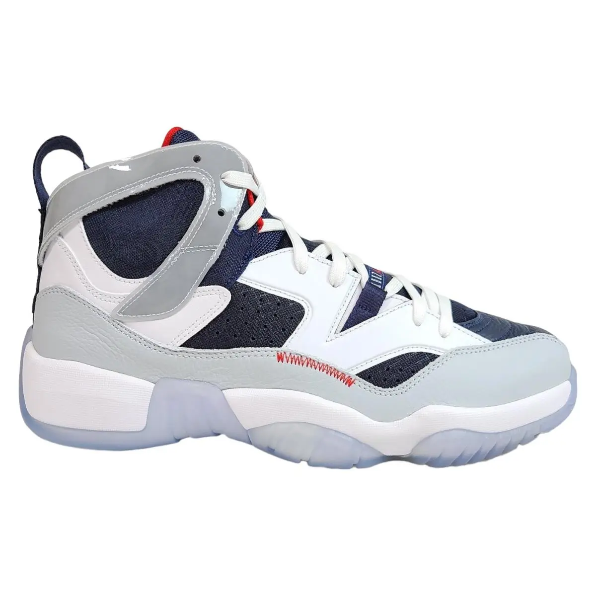 Nike Men 10.5 11 11.5 Air Jordan Jumpman Two Trey Olympic White Shoes DO1925-101 - White