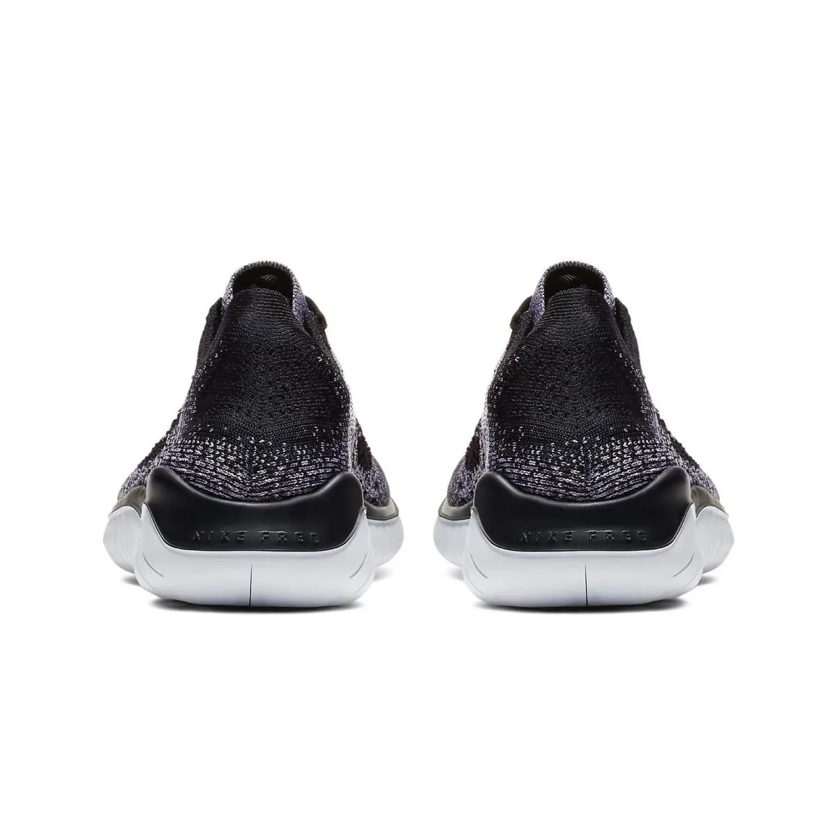 Nike shoes - Nike Free RN Flyknit 2018 - 942839-101 - White/Black/Volt 2