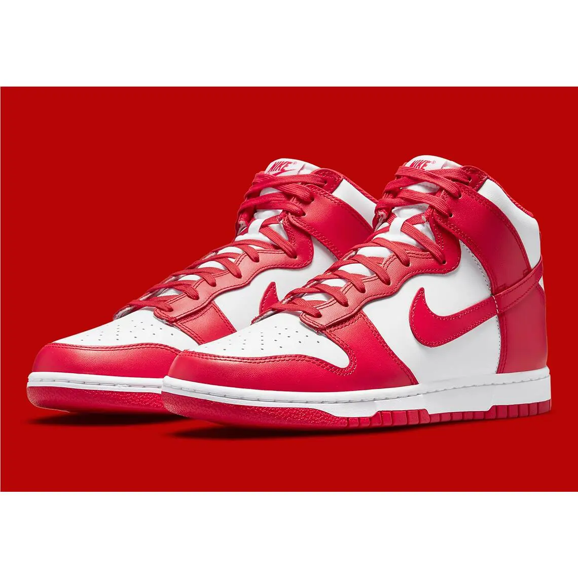 Nike shoes - NIKE DUNK HIGH - DUNK HIGH - Red 0