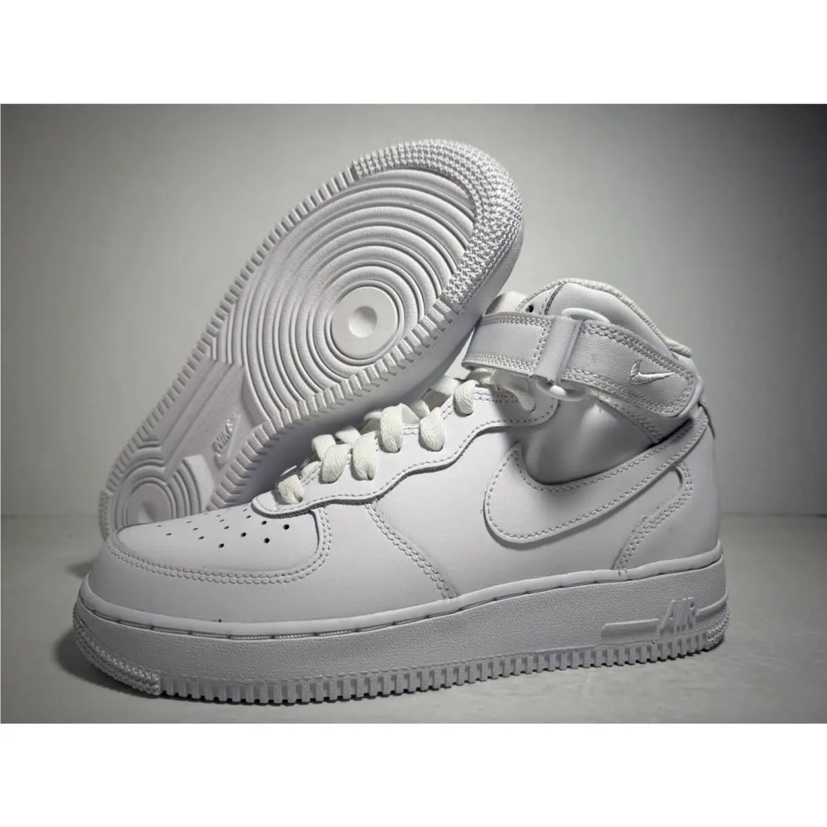 Nike shoes - Nike Air Force 1 Mid GS - White 4