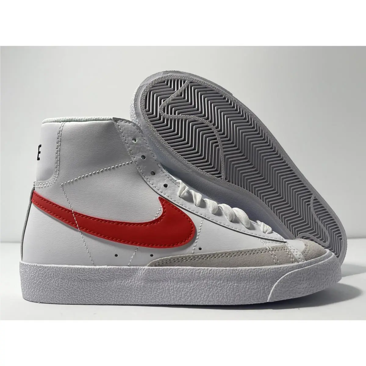 Nike shoes Blazer Mid - White Red Blue 5