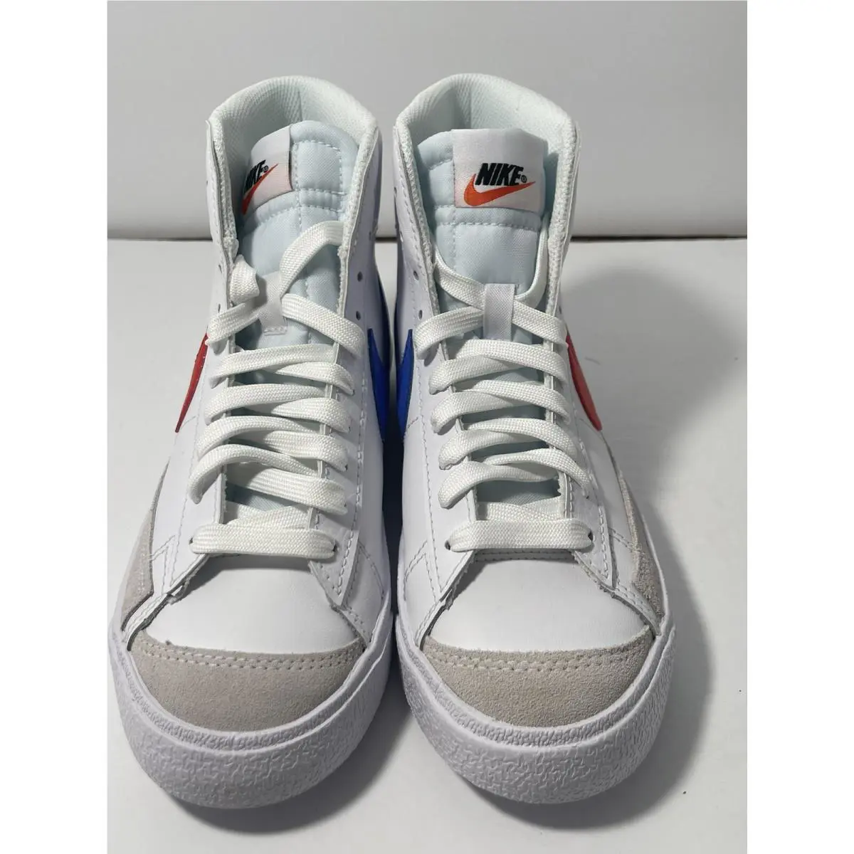 Nike shoes Blazer Mid - White Red Blue 7