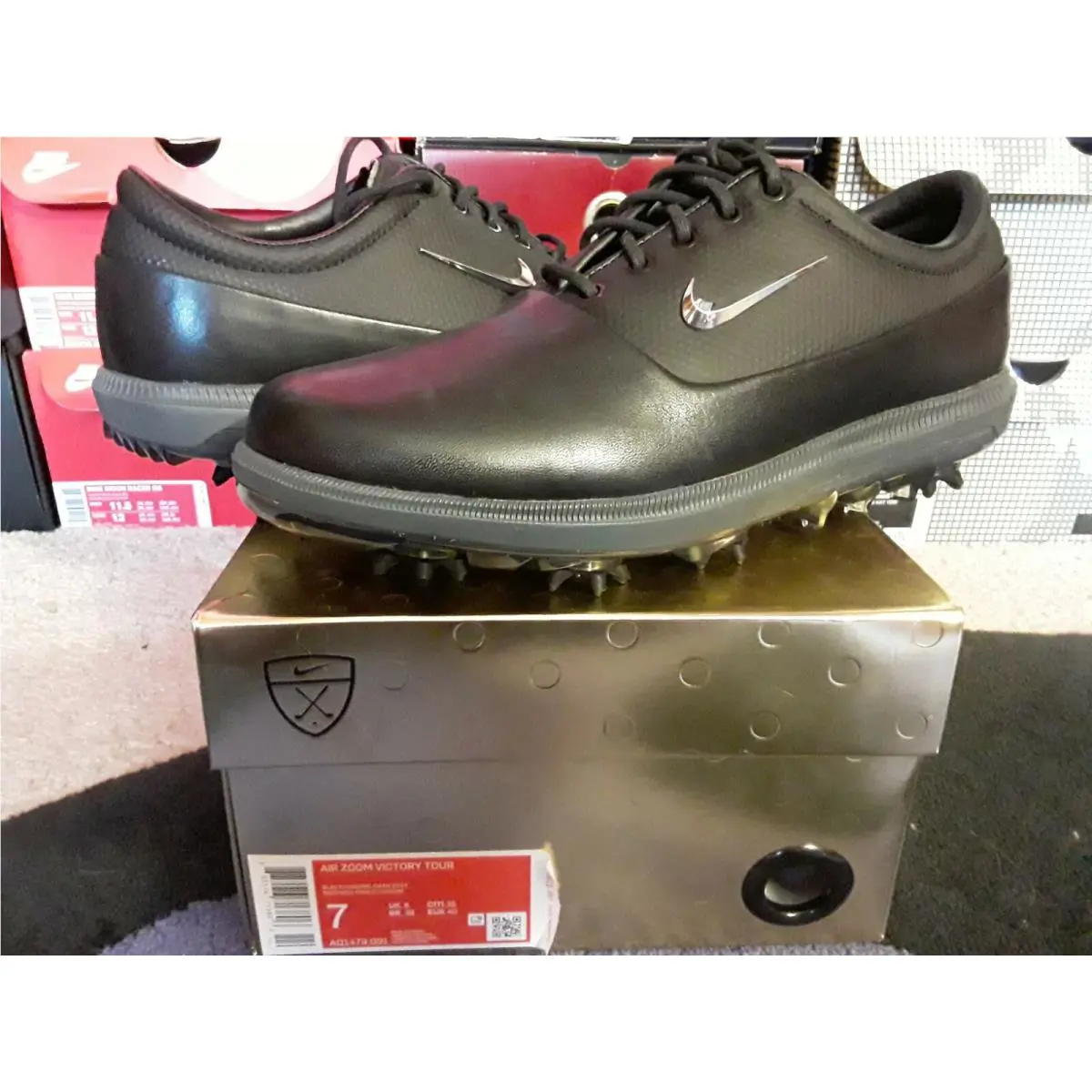 Nike shoes - Nike Air Zoom Victory - Air Zoom Victory - AQ1479-001 - Black 0