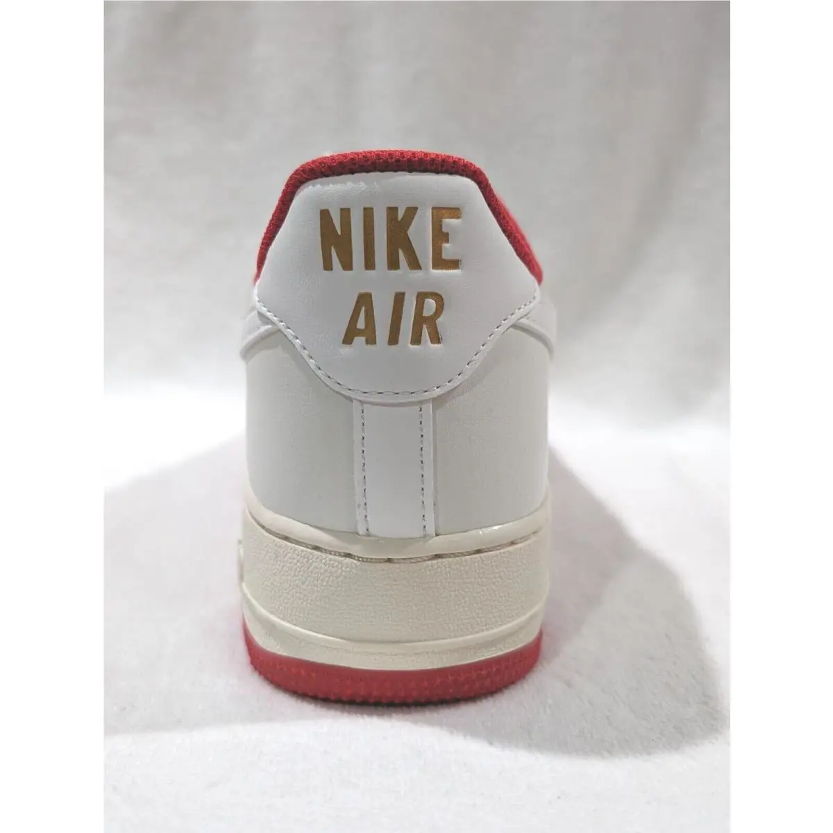 Nike shoes - Nike Air Force 1 `07 - FN7439-133 - Sail/University Red 8