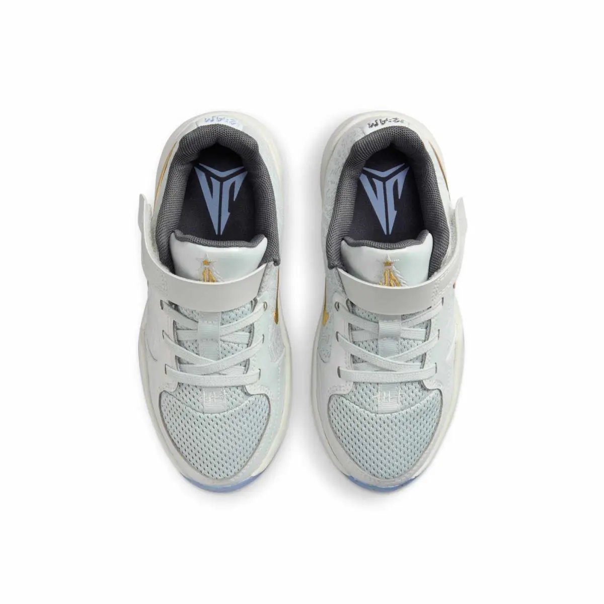 Nike shoes - Light Silver/Metallic Gold/Iron Grey 3