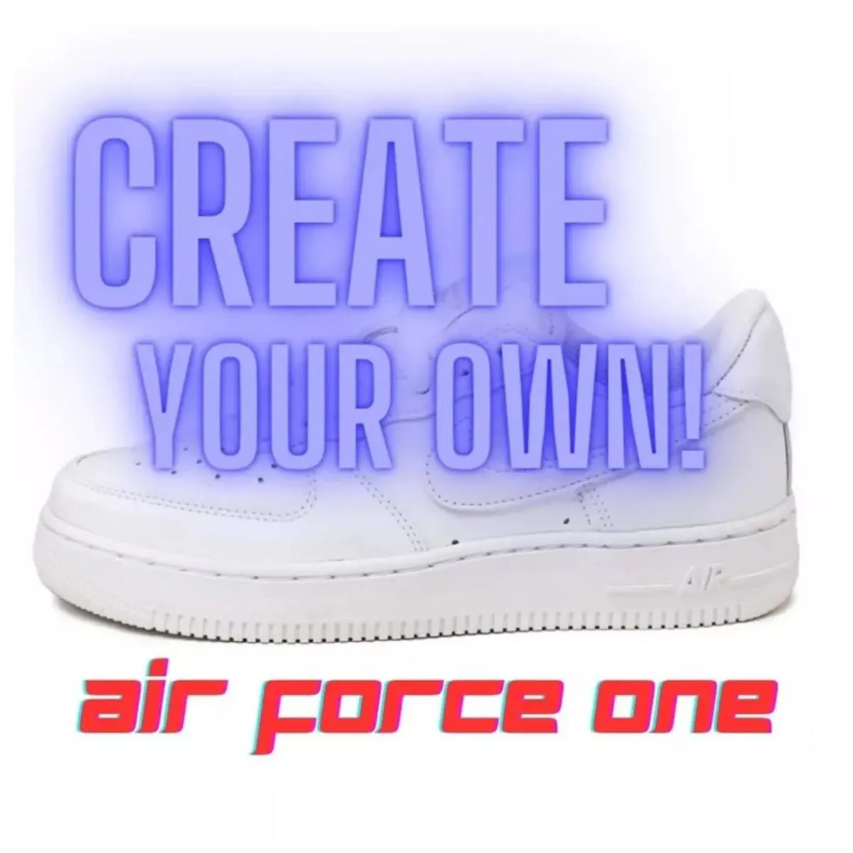 Nike shoes Air Force - Purple 1