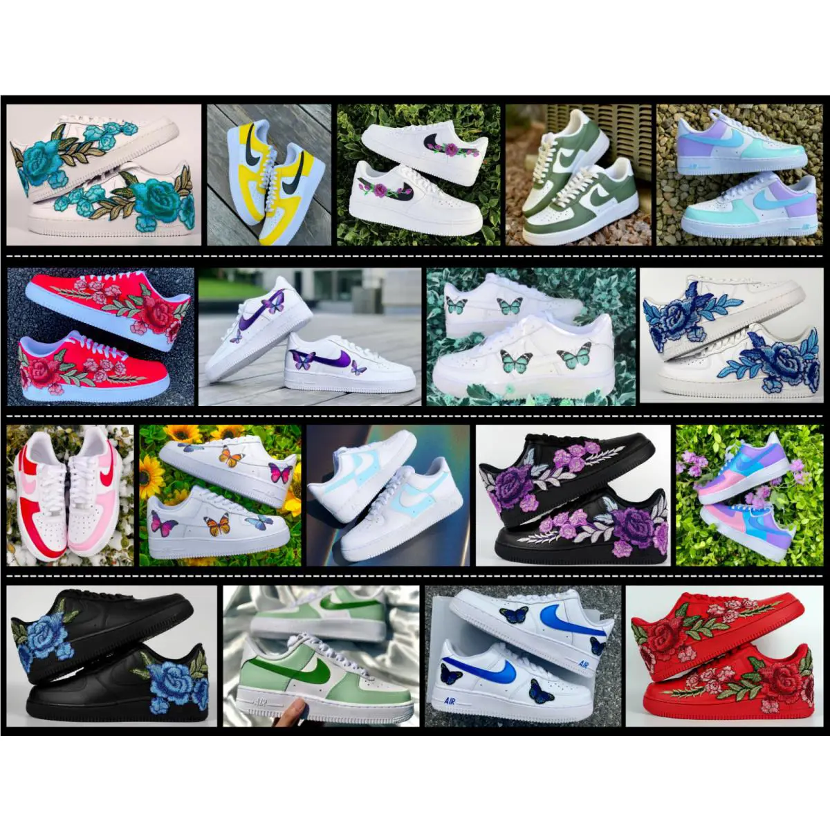 Nike shoes Air Force - Purple 34