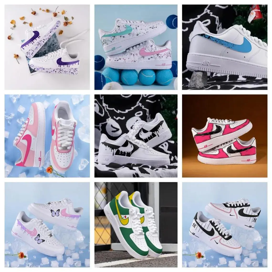 Nike shoes Air Force - Purple 29