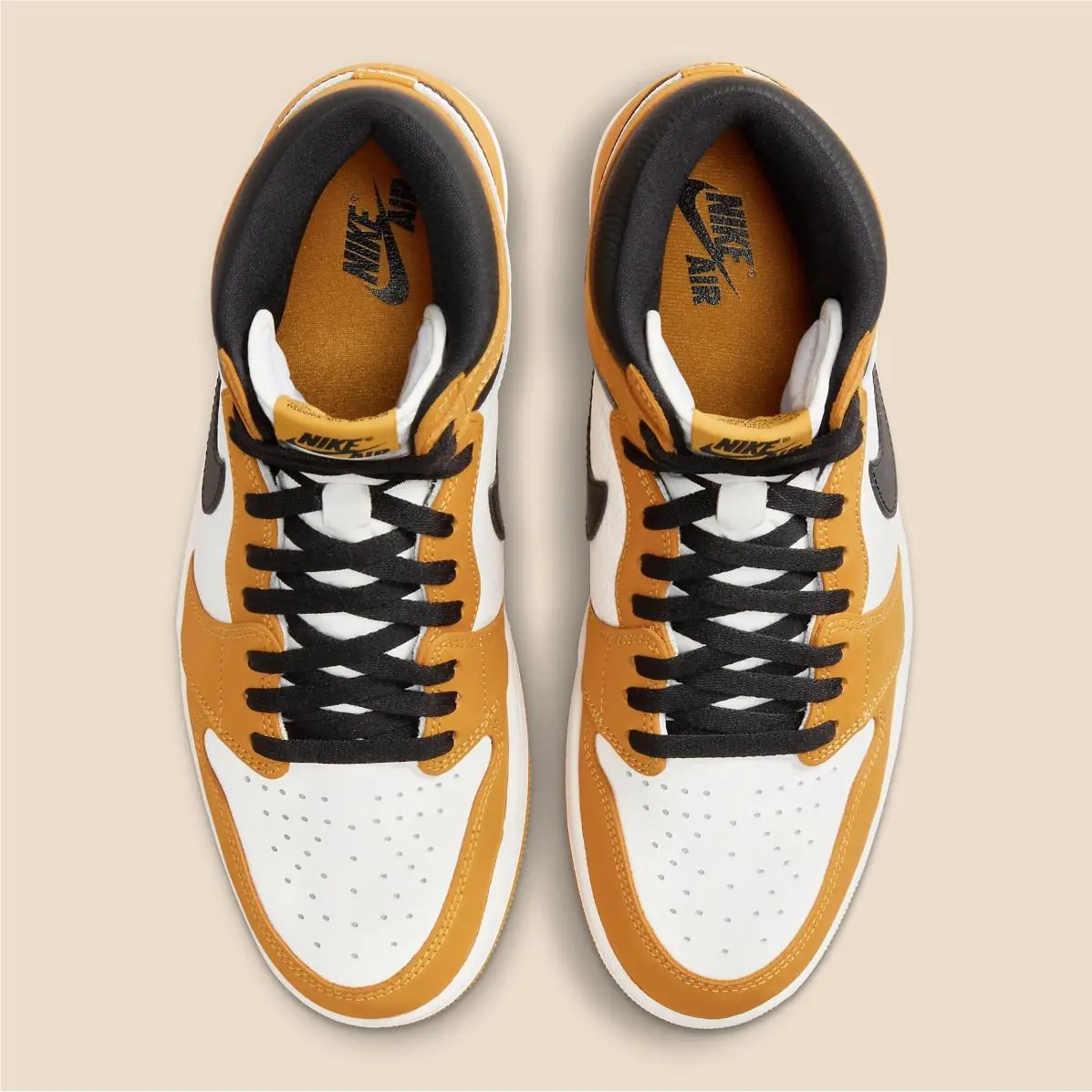 Nike shoes - Jordan 1 Retro High - Retro High - DZ5485-701 - Yellow Ochre/Black/Sail 5