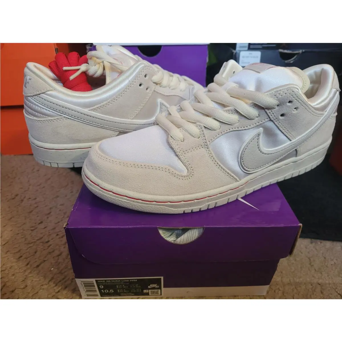 Nike shoes - Nike Dunk Low SB - Dunk Low - FZ5654 100 - White 0