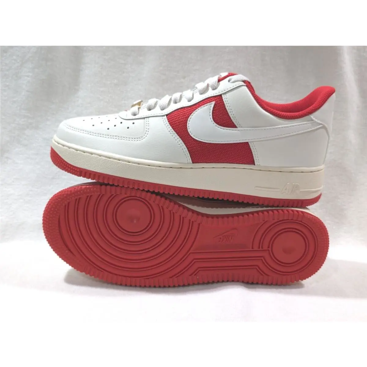 Nike shoes - Nike Air Force 1 `07 - FN7439-133 - Sail/University Red 0