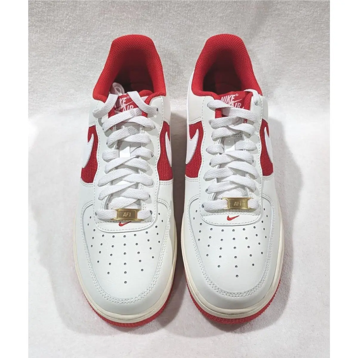 Nike shoes - Nike Air Force 1 `07 - FN7439-133 - Sail/University Red 2