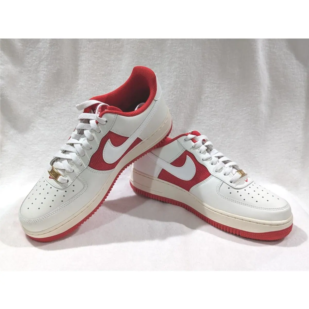 Nike shoes - Nike Air Force 1 `07 - FN7439-133 - Sail/University Red 11