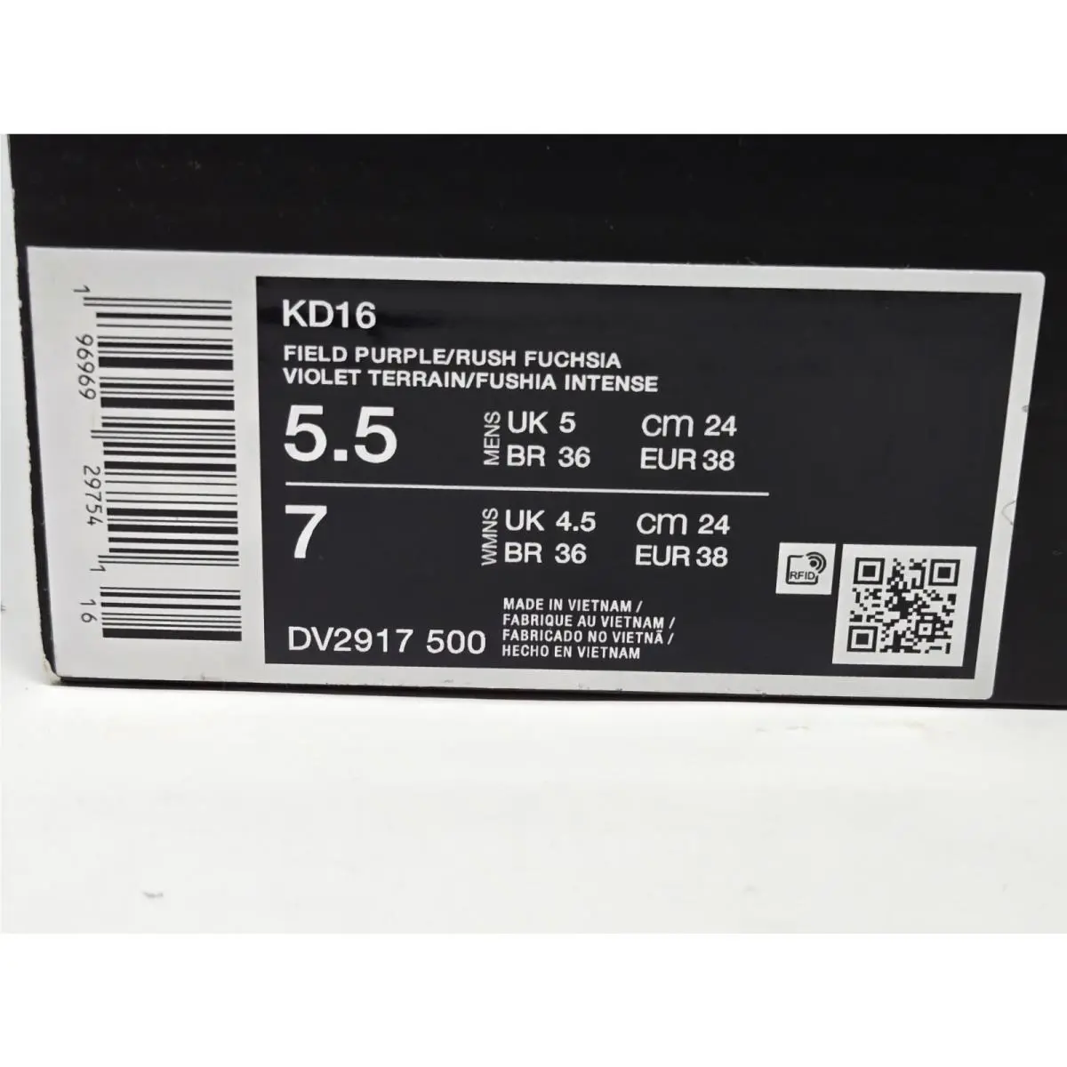 Nike shoes - Nike KD 16 - DV2917-500 - Purple 8