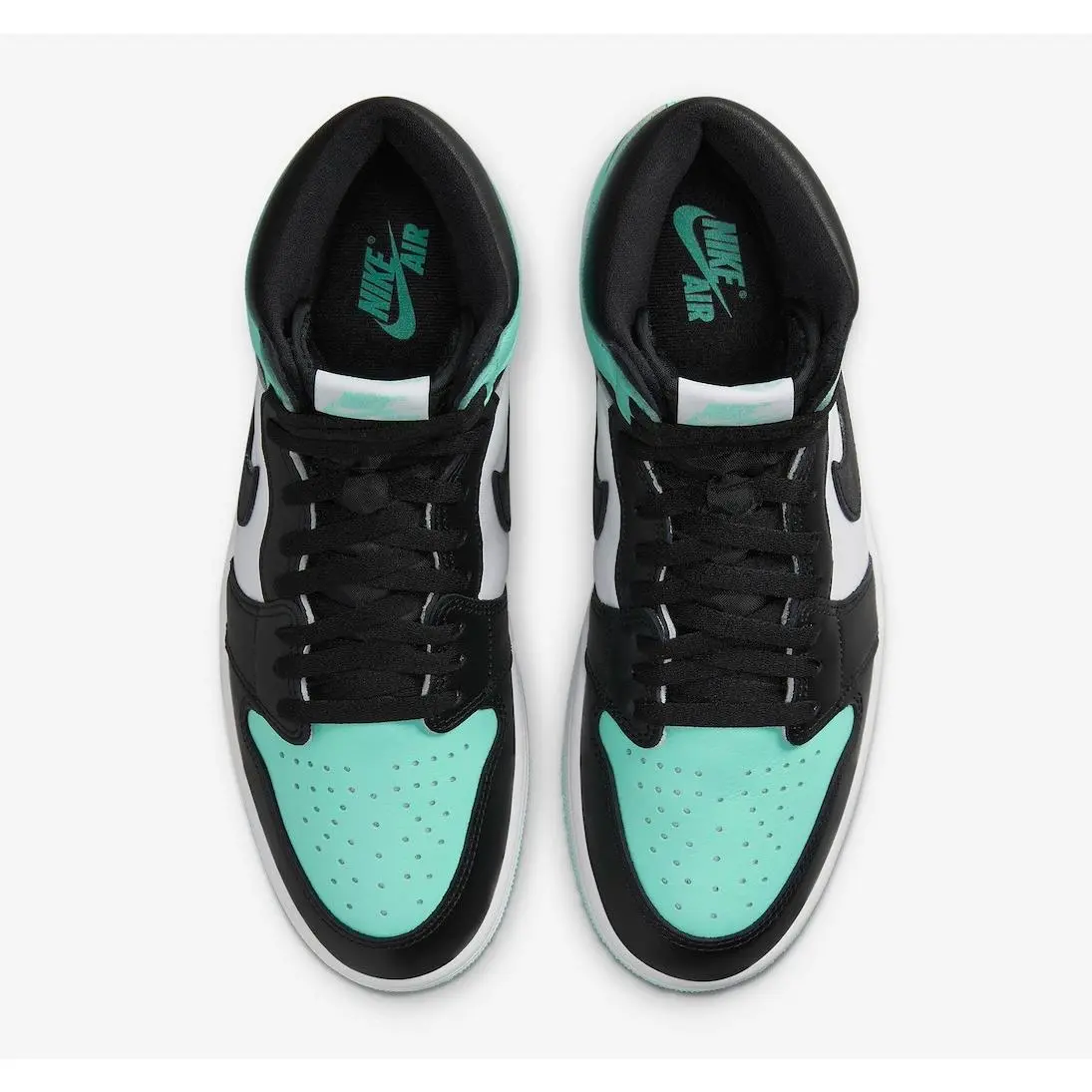 Nike shoes - Air Jordan 1 Retro High OG - DZ5485-130 - White/Black/Green Glow 12