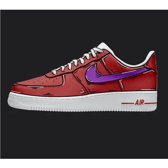 Nike shoes - Nike Air Force 1 - Air Force - CW2288-111 - Red 19