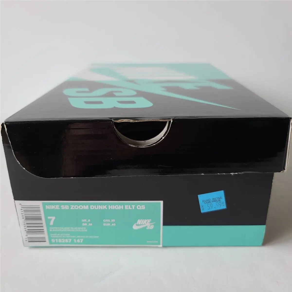Nike shoes - Nike SB Zoom Dunk High - 918287-147 - White 0