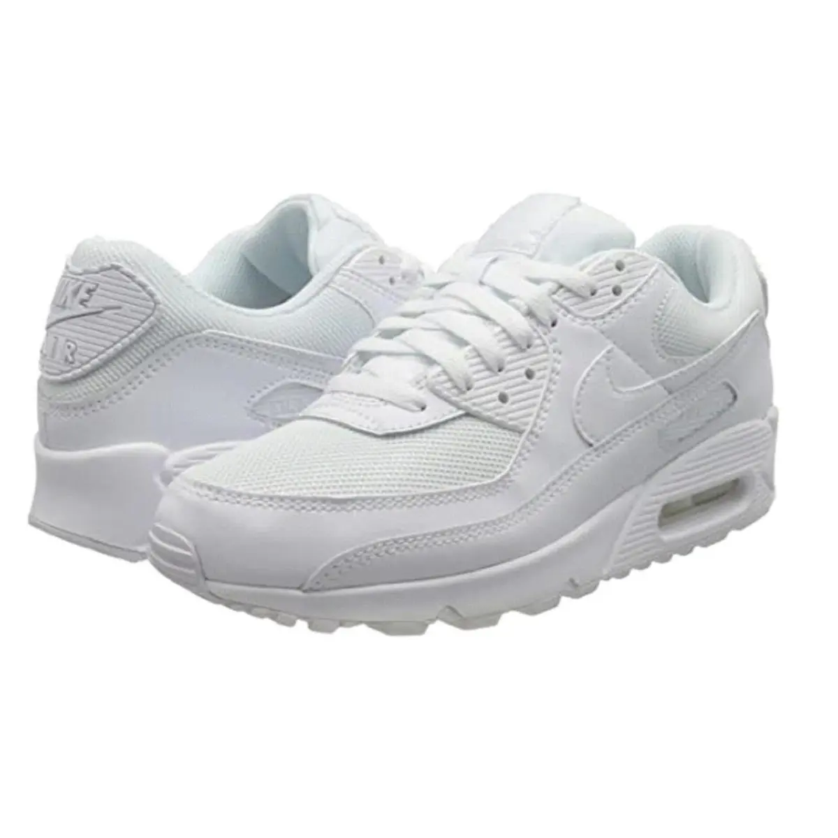 Nike shoes - Nike Air Max 90 - Air Max - CN8490-100 - White/White-White-Wolf Grey 2