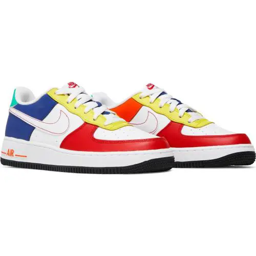 Nike shoes - University Red/Deep Royal Blue/Opti Yellow/White 5