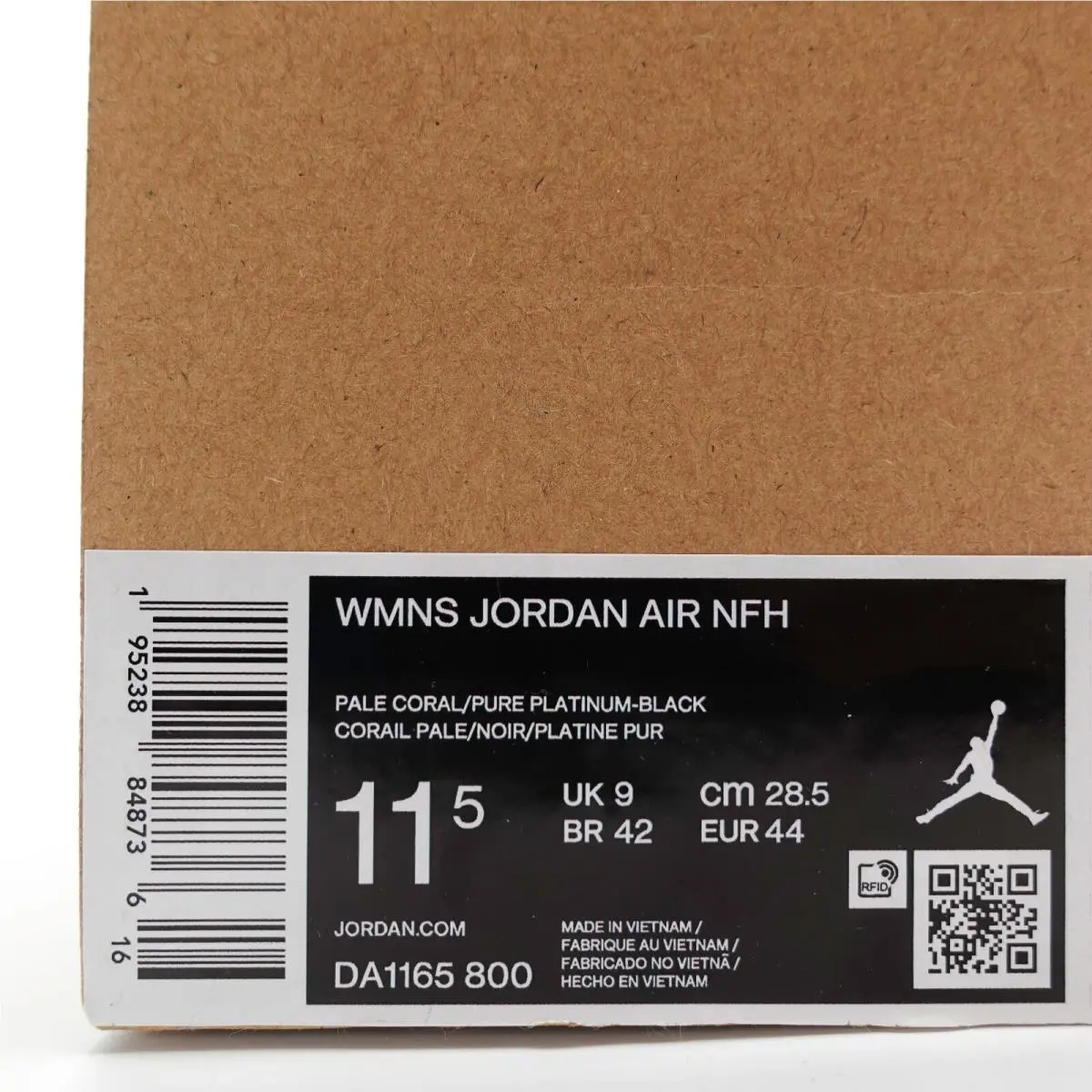 Nike shoes - Jordan Air NFH - Air NFH - DA1165 800 - Black 1