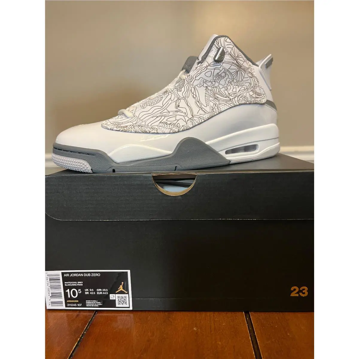 Nike shoes - Air Jordan Dub Zero - Air Dub Zero - 311046160 - White 2
