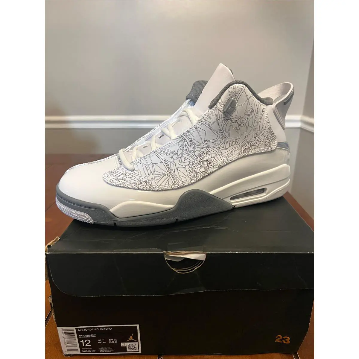 Nike shoes - Air Jordan Dub Zero - Air Dub Zero - 311046160 - White 1