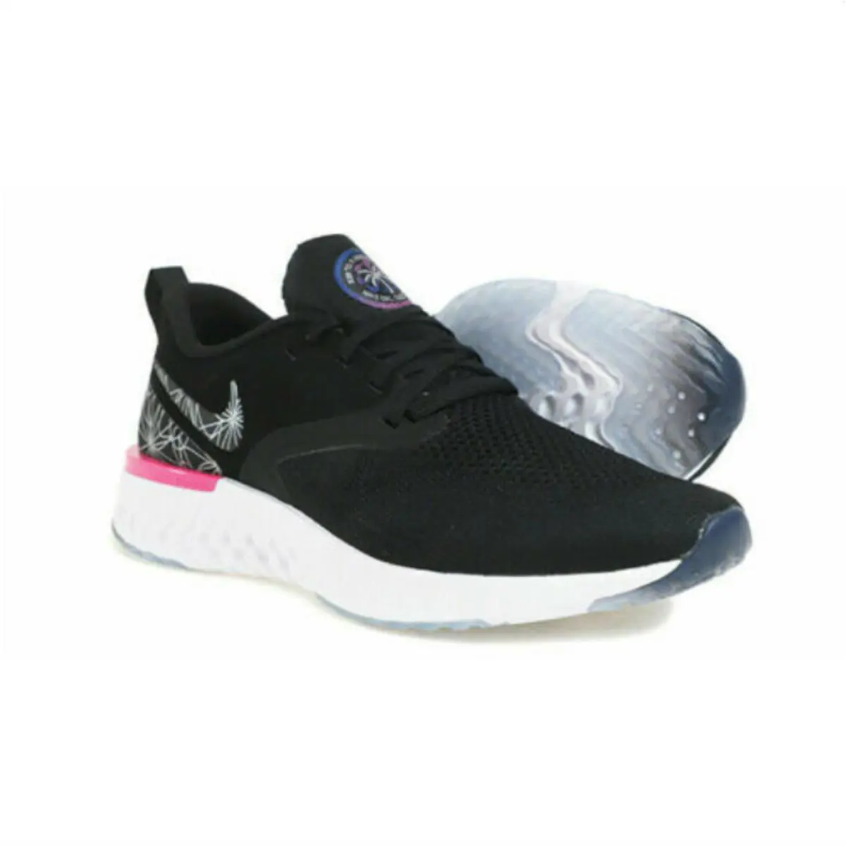 Nike shoes - Nike Odyssey React Flyknit - Odyssey React Flyknit - BLACK / BLACK-REFLECT SILVER, Manufacturer: BLACK / BLACK-REFLECT SILVER 0
