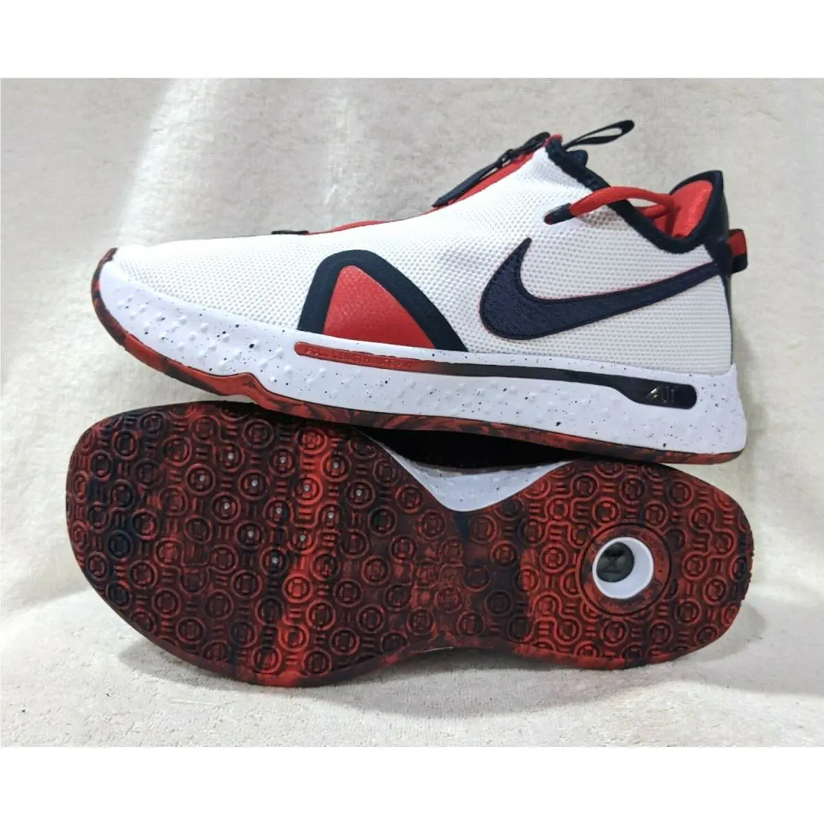 Nike shoes - Nike PG 4 - CD5079-101 - White/Obsidian/Red 0