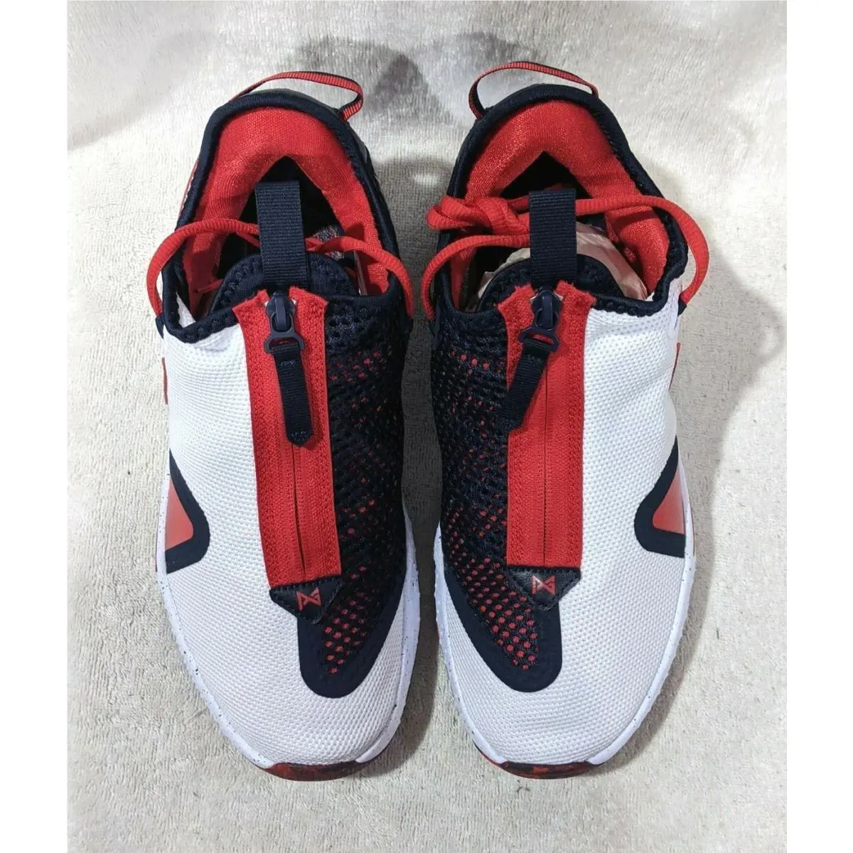 Nike shoes - Nike PG 4 - CD5079-101 - White/Obsidian/Red 1