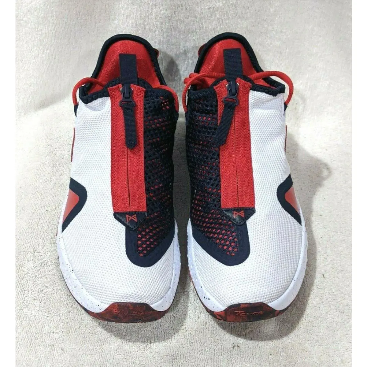 Nike shoes - Nike PG 4 - CD5079-101 - White/Obsidian/Red 2