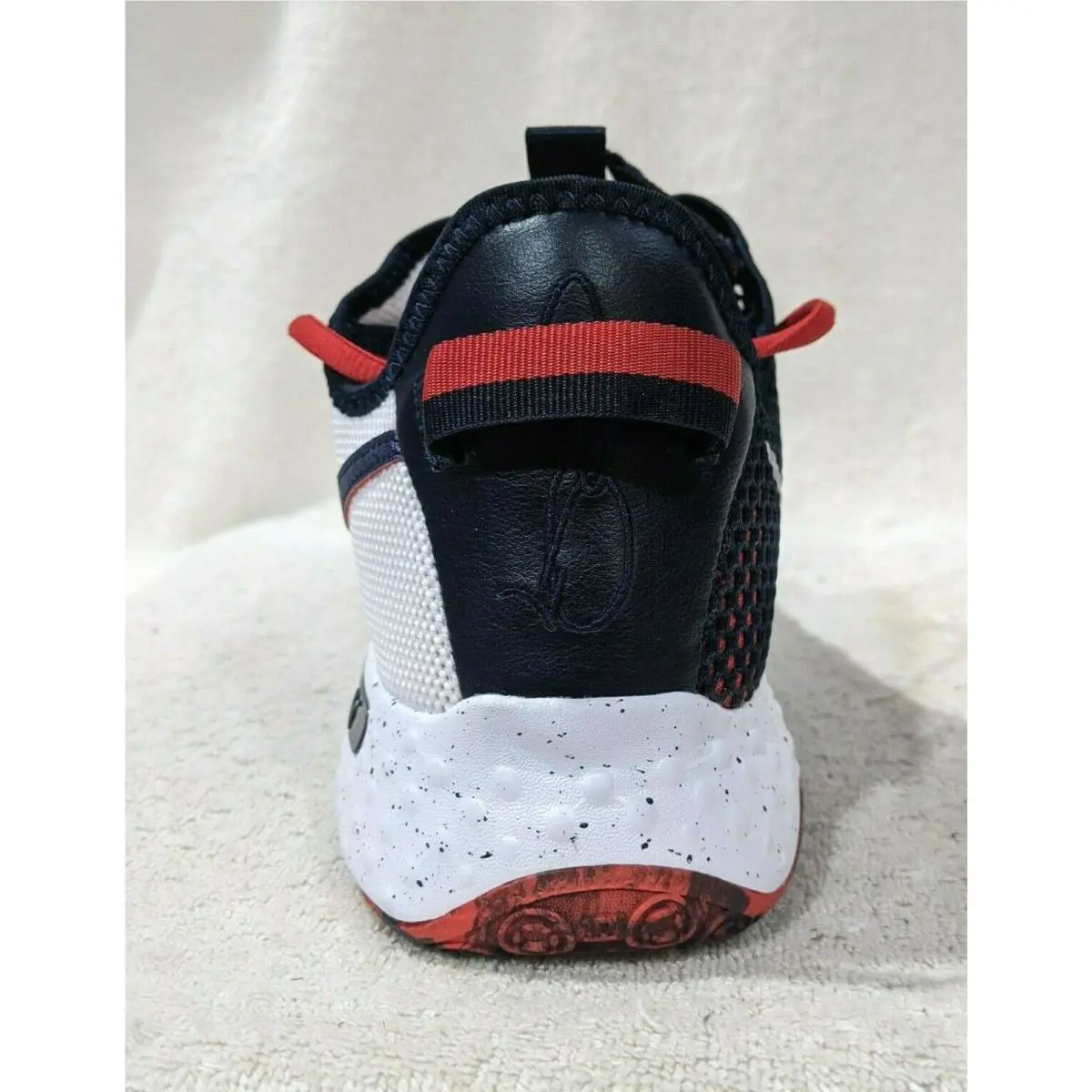 Nike shoes - Nike PG 4 - CD5079-101 - White/Obsidian/Red 4