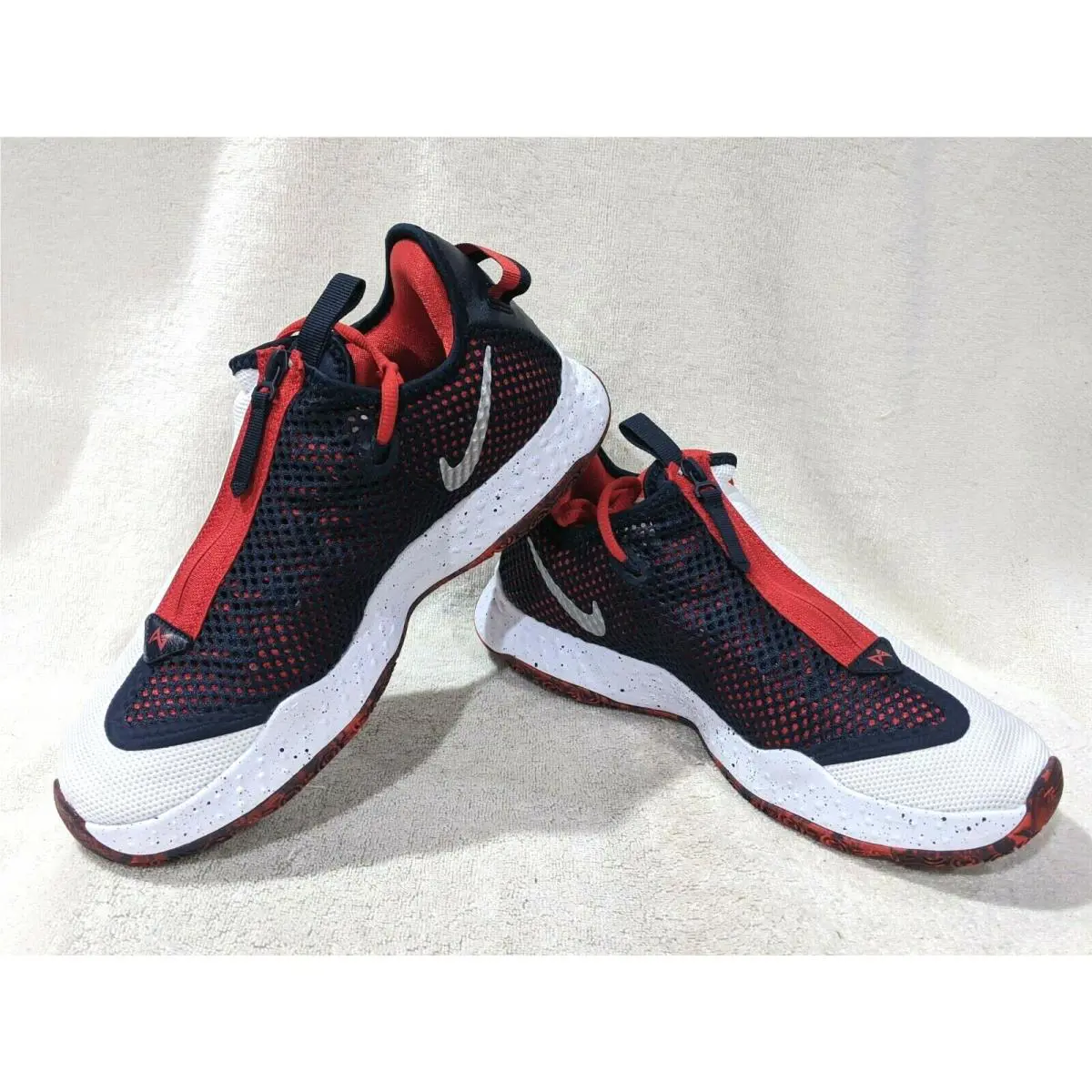 Nike shoes - Nike PG 4 - CD5079-101 - White/Obsidian/Red 7