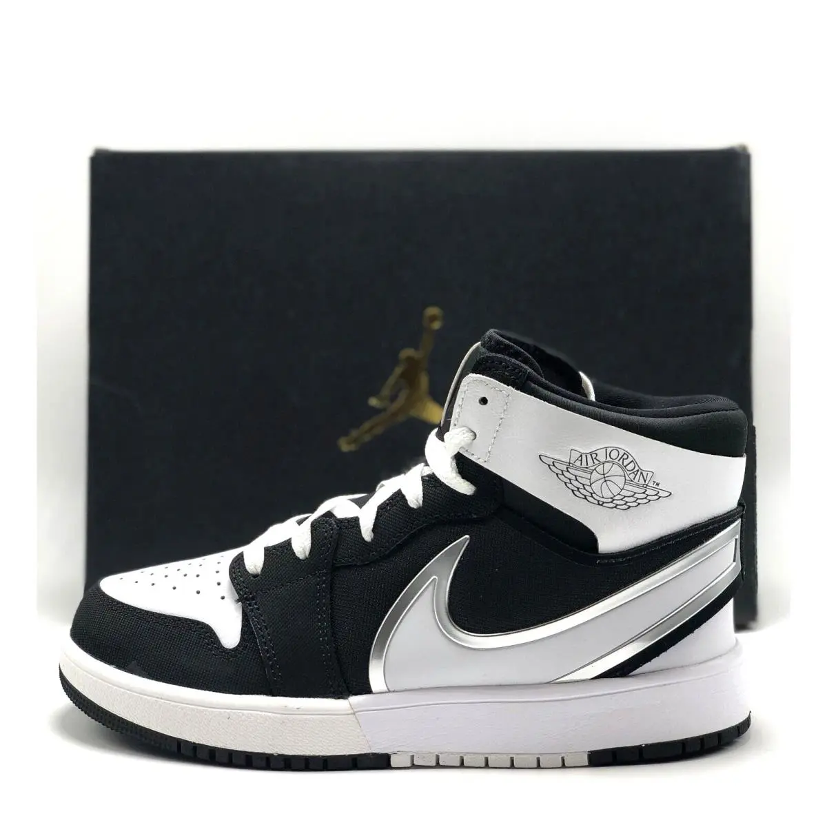 Nike shoes - Jordan Air 1 Mid GS - Black 6