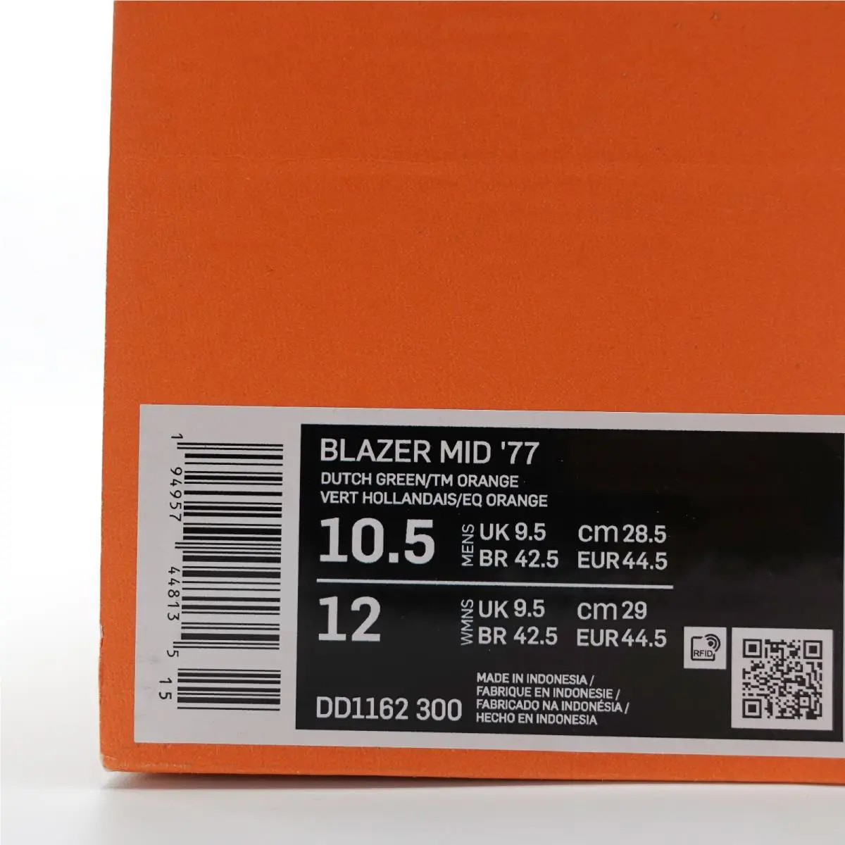 Nike shoes - Nike Blazer 77 - Blazer - DD1162-300 - Green 3