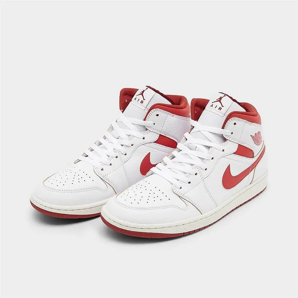 Nike shoes - Nike Air Jordan 1 - Air - FJ3458-160 - White/Dune Red/Sail/Lobster 6