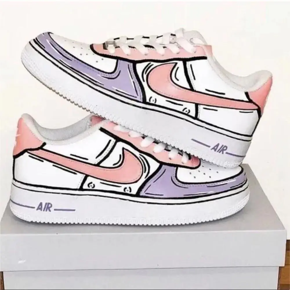 Nike shoes - Nike Air Force 1 - Air Force - CW2288-111 - Pink 19