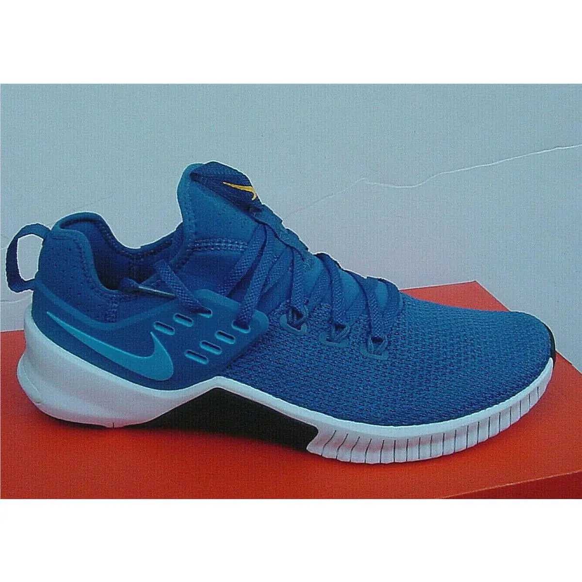 Nike shoes - Metcon Free - Metcon Free - AH8141-474 - Team Royal Blue / Amarillo / White / Black 8