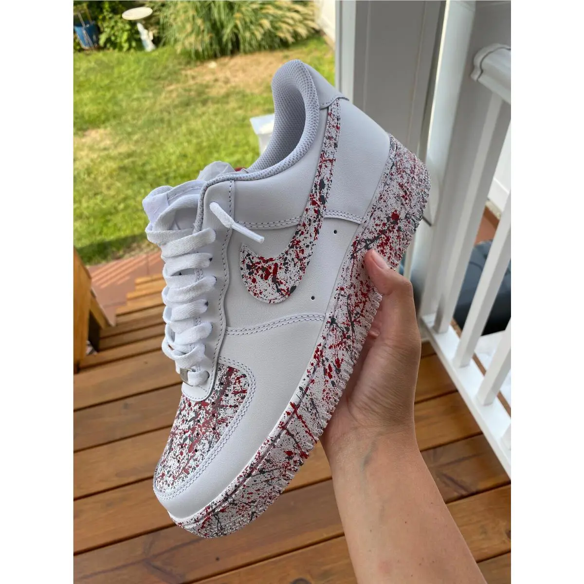 Nike shoes - Nike Air Force 1 - Air Force - CW2288-111 - Red 5