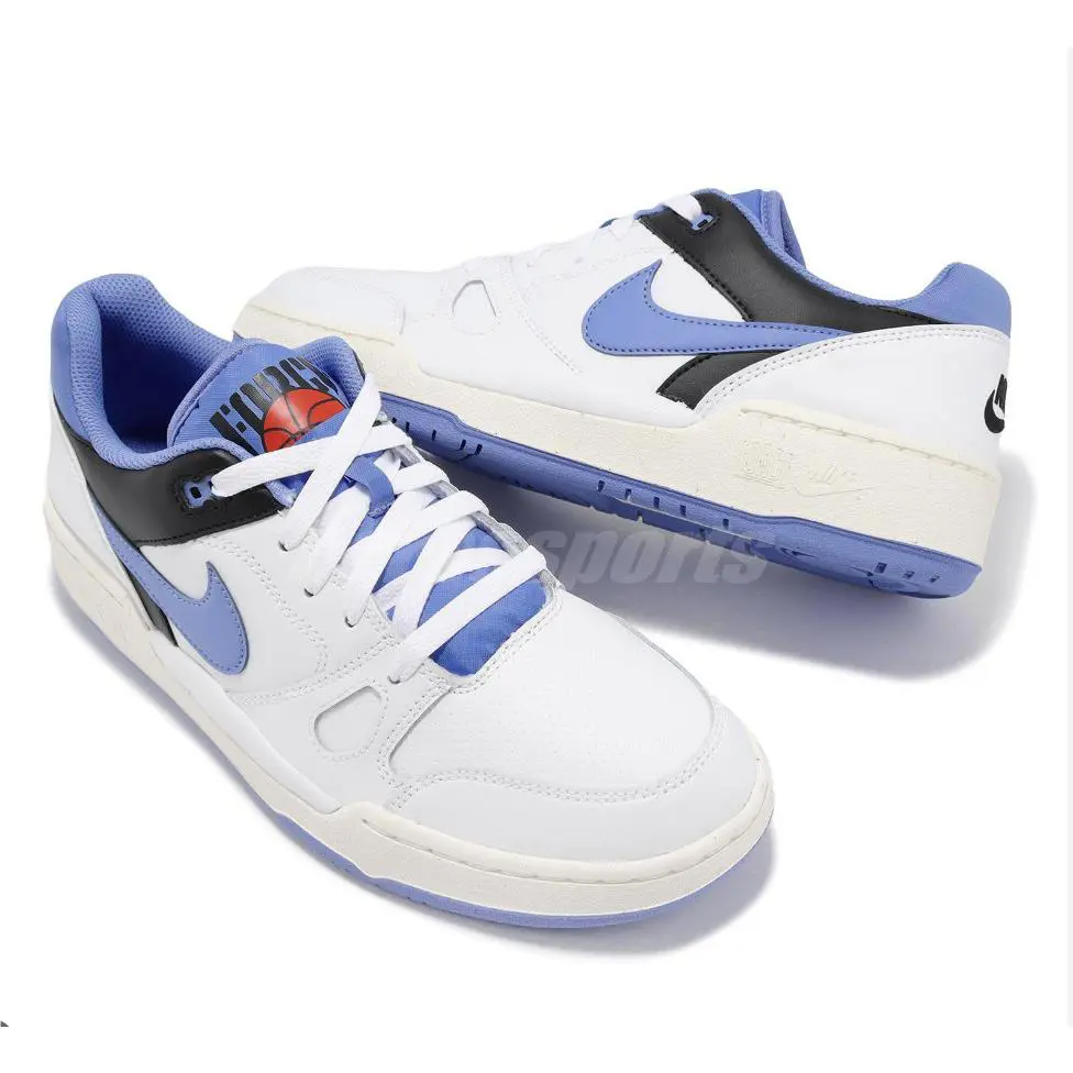 Nike shoes - Nike Full Force - Full Force - White/ C.Blue 8