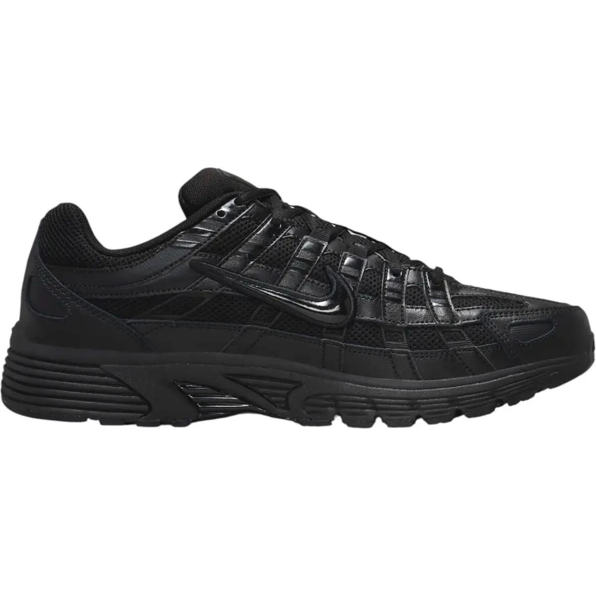 Nike shoes - Nike P-6000 - Black/White/Metallic Silver/Black 9