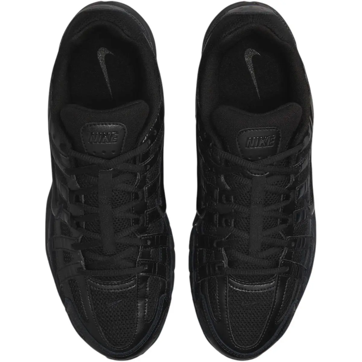Nike shoes - Nike P-6000 - Black/White/Metallic Silver/Black 12