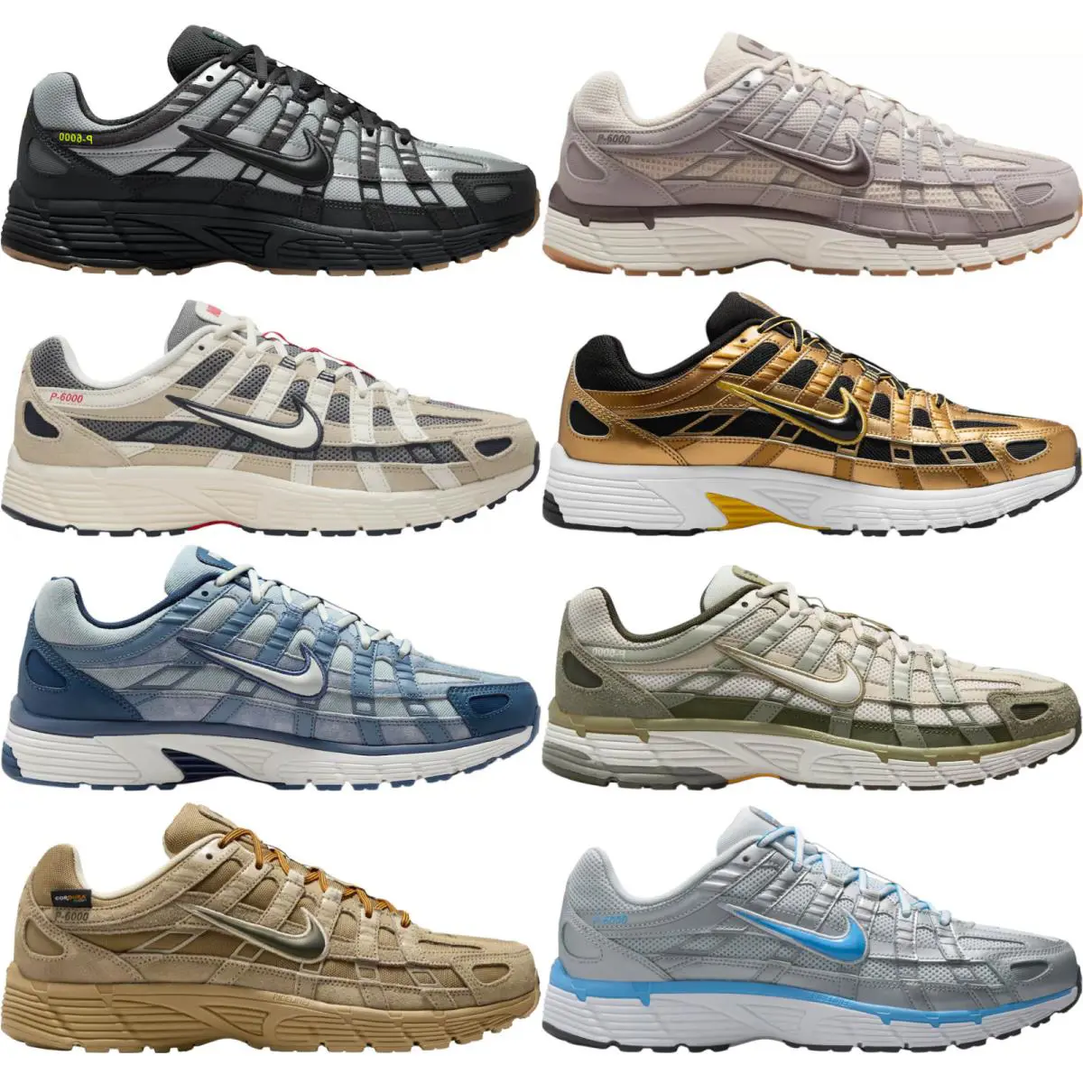 Nike shoes - Nike P-6000 - Black/Black 60