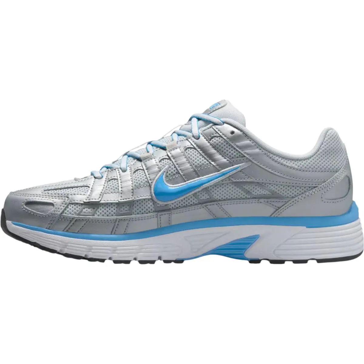 Nike shoes - Nike P-6000 - Black/White/Metallic Silver/Black 20