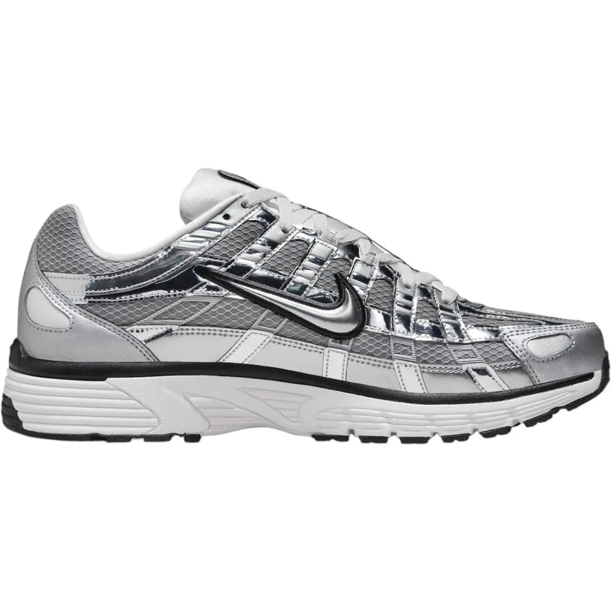 Nike shoes - Nike P-6000 - Black/White/Metallic Silver/Black 14