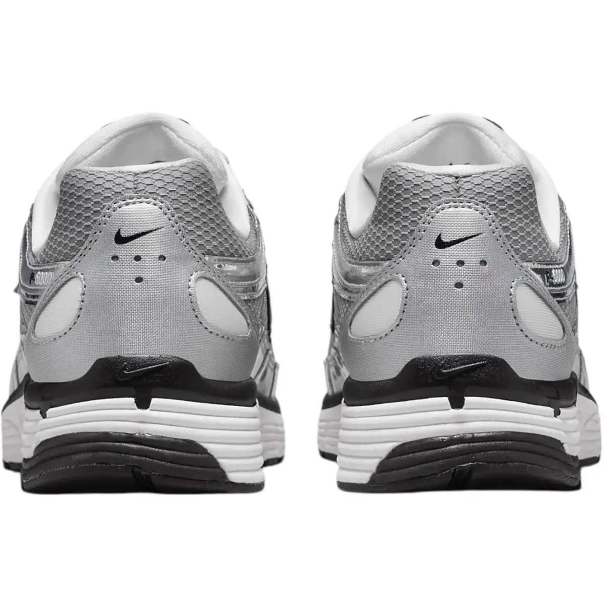 Nike shoes - Nike P-6000 - Black/White/Metallic Silver/Black 16