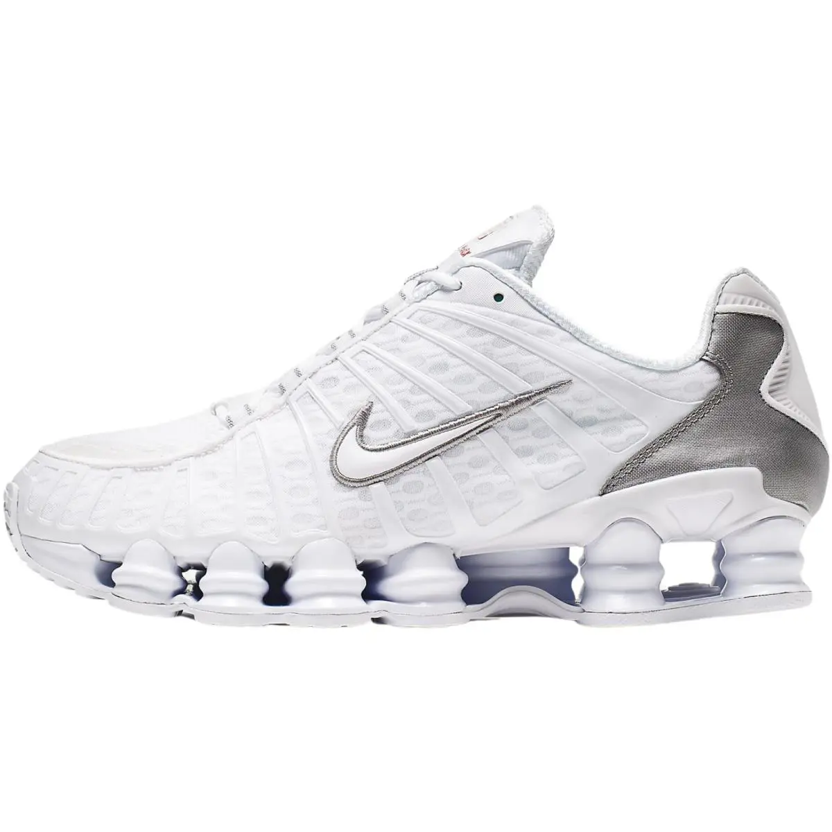 Nike shoes - Nike Shox TL - Shox - White/Metallic Silver/Max Orange/White 0