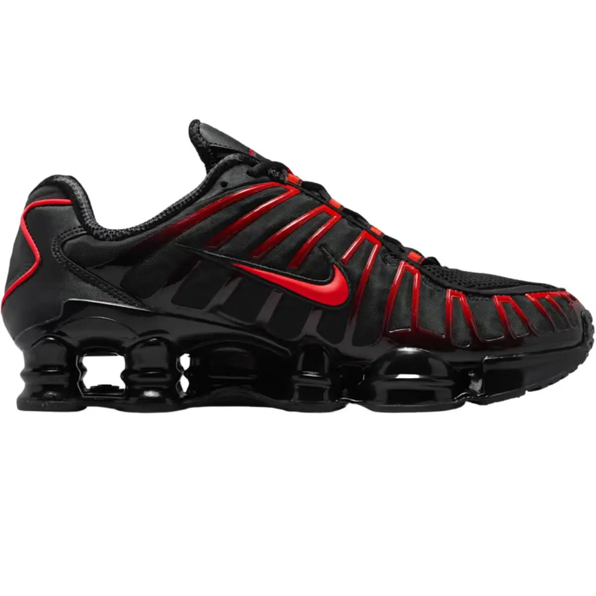 Nike shoes - Nike Shox TL - Shox - White/Metallic Silver/Max Orange/White 60