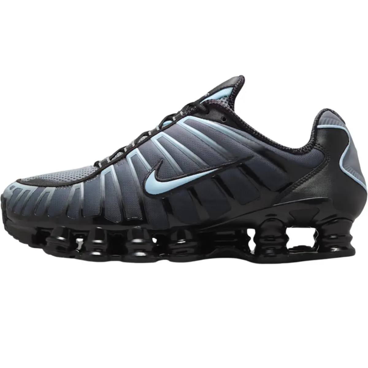 Nike shoes - Nike Shox TL - Shox - White/Metallic Silver/Max Orange/White 25