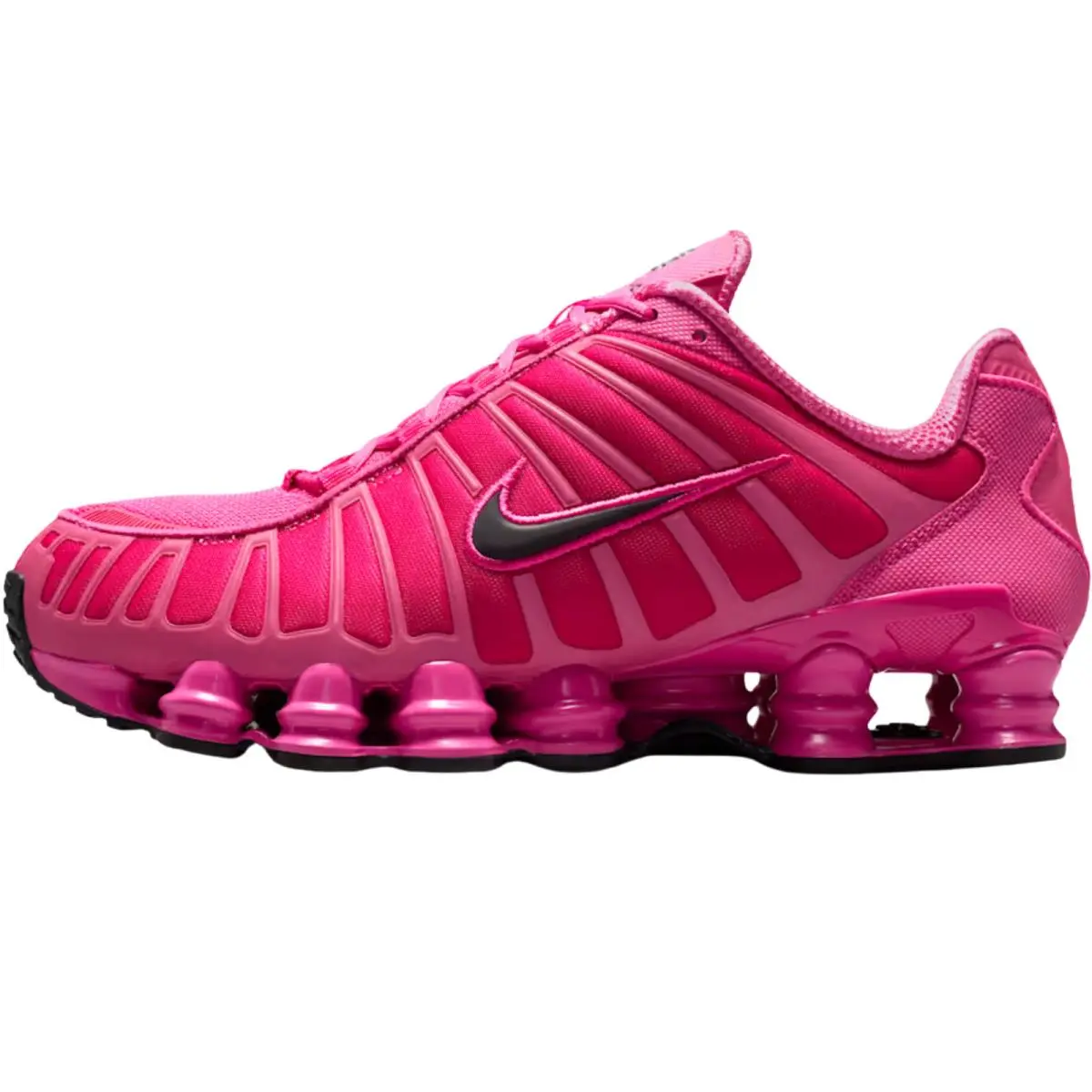 Nike shoes - Nike Shox TL - Shox - White/Metallic Silver/Max Orange/White 71